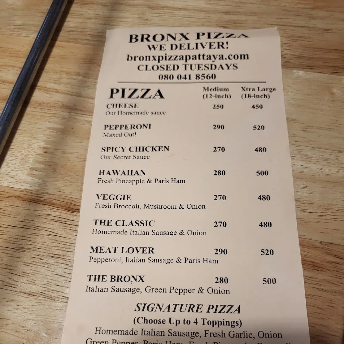 Bronx Pizza в Паттайе — фото 5