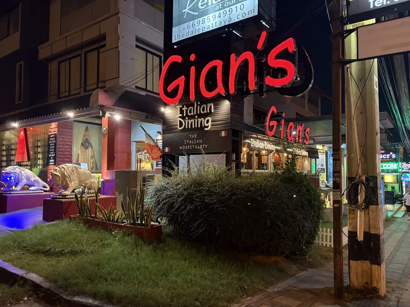 Gian's итальянский ресторан в Паттайе