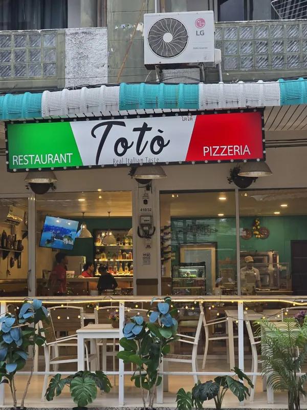 Totò Italian Restaurant and Pizzeria в Паттайе